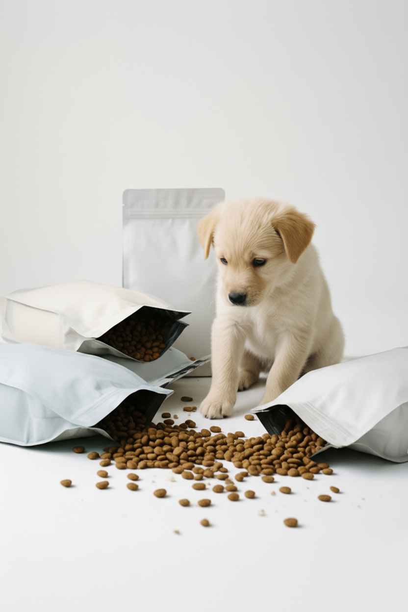 幼犬场景生活图